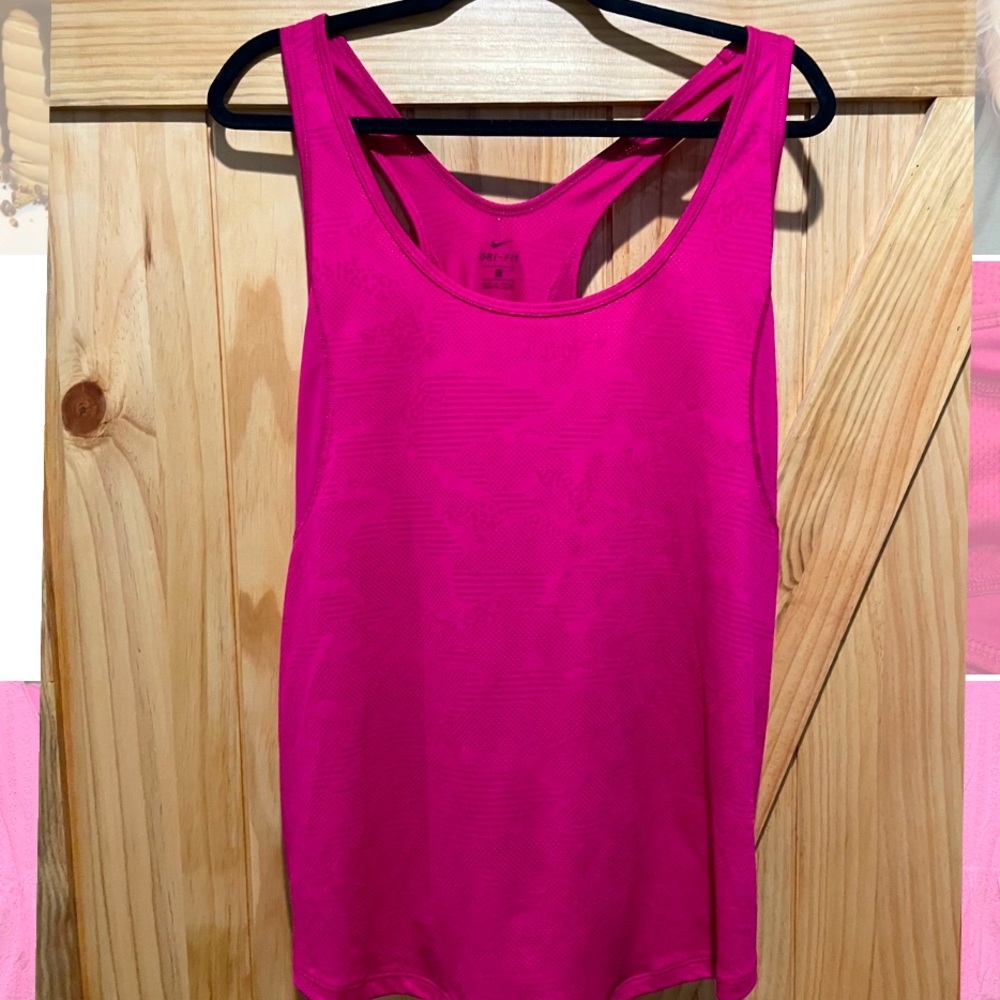 Nike Fuchsia Racerback Tank Top